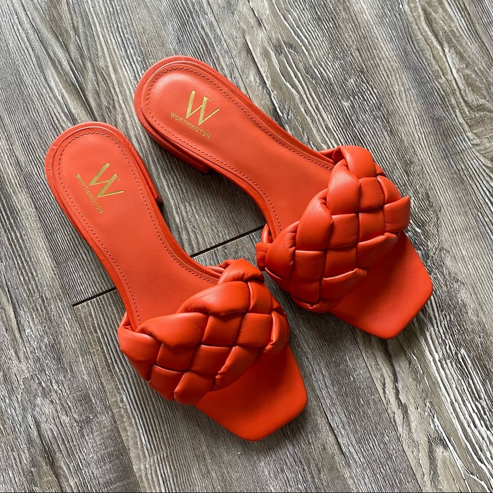 Worthington braided sandals